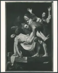 Merisi Michelangelo (Caravaggio) - sec. XVII - Deposizione di Cristo nel sepolcro
