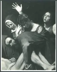 Merisi Michelangelo (Caravaggio) - sec. XVII - Deposizione di Cristo nel sepolcro