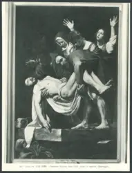 Roma - Pinacoteca Vaticana. Gesù Cristo portato al sepolcro. (Caravaggio).