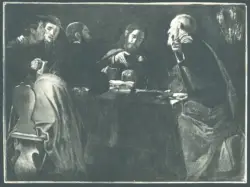 Merisi Michelangelo (Caravaggio) - sec. XVI - Cena in Emmaus