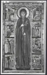 Maestro di S. Chiara. S. Chiara e storie della vita. Assisi, S. Chiara