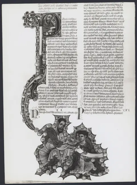 Miniatore della Bibbia di Corradino - sec. XIII - Bibbia di Corradino