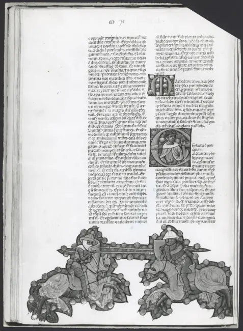 Miniatore della Bibbia di Corradino - sec. XIII - Bibbia di Corradino