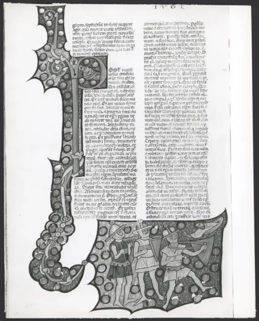 Miniatore della Bibbia di Corradino - sec. XIII - Bibbia di Corradino