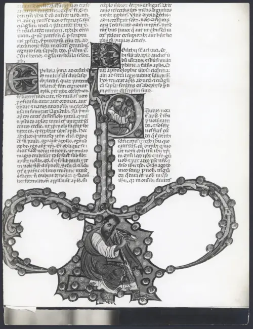Miniatore della Bibbia di Corradino - sec. XIII - Bibbia di Corradino