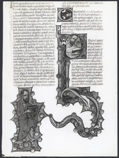Miniatore della Bibbia di Corradino - sec. XIII - Bibbia di Corradino