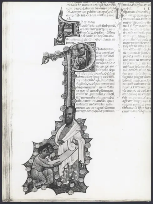 Miniatore della Bibbia di Corradino - sec. XIII - Bibbia di Corradino