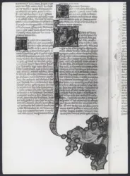 Miniatore della Bibbia di Corradino - sec. XIII - Bibbia di Corradino