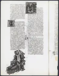 Miniatore della Bibbia di Corradino - sec. XIII - Bibbia di Corradino
