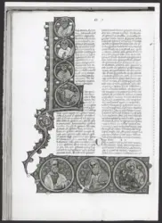 Miniatore della Bibbia di Corradino - sec. XIII - Bibbia di Corradino
