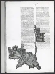 Miniatore della Bibbia di Corradino - sec. XIII - Bibbia di Corradino