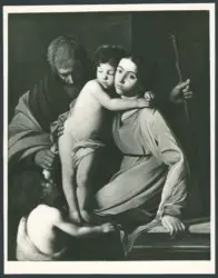 Merisi Michelangelo (Caravaggio) - copia da - sec. XVII - Sacra Famiglia con san Giovannino