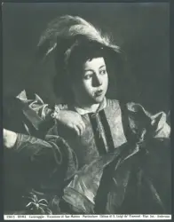 Roma - Caravaggio - Vocazione di San Matteo - Particolare - Chiesa di S. Luigi de' Francesi