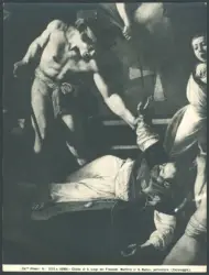 Roma - Chiesa di S. Luigi dei Francesi. Martirio di S. Matteo. particolare. (Caravaggio).