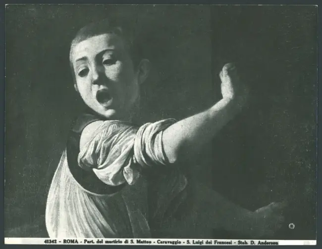 Roma - Part. del martirio di S. Matteo - Caravaggio - S. Luigi dei Francesi