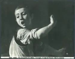 Roma - Part. del martirio di S. Matteo - Caravaggio - S. Luigi dei Francesi