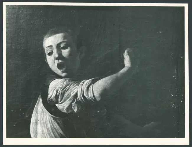 Roma - S. Luigi dei Francesi. Michelangelo Merisi (Caravaggio). Martirio di S. Matteo (part.)