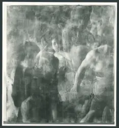 Merisi Michelangelo (Caravaggio) - sec. XVI - Martirio di san Matteo Evangelista: radiografia