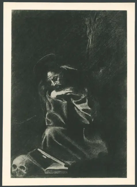 San Francesco in meditazione