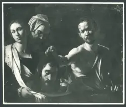 Merisi Michelangelo (Caravaggio) - sec. XVII - Salomè con la testa di san Giovanni Battista