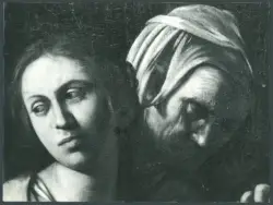 Merisi Michelangelo (Caravaggio) - sec. XVII - Salomè con la testa di san Giovanni Battista