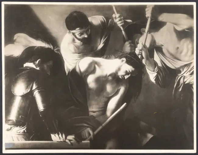 Merisi Michelangelo (Caravaggio) - sec. XVII - Incoronazione di spine