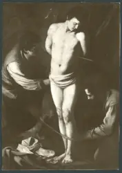 Merisi Michelangelo (Caravaggio) - sec. XVII - Martirio di san Sebastiano