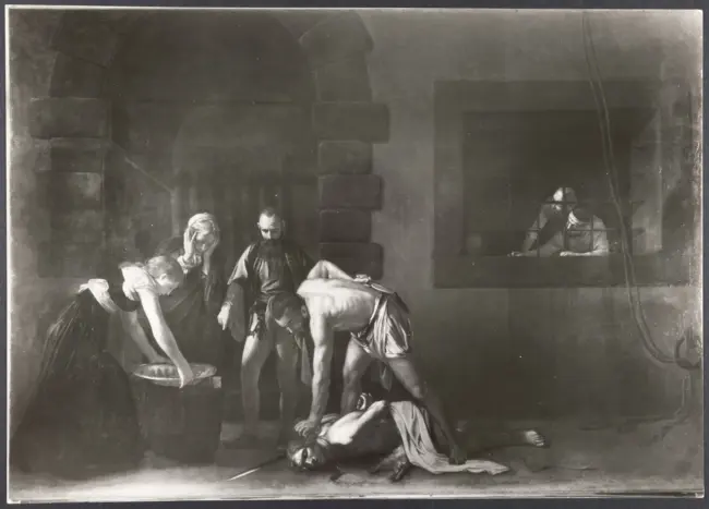 Merisi Michelangelo (Caravaggio) - sec. XVII - Decollazione di san Giovanni Battista