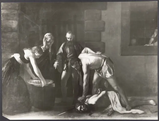 Merisi Michelangelo (Caravaggio) - sec. XVII - Decollazione di san Giovanni Battista