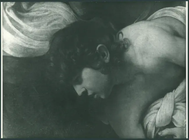 Roma - S. Luigi dei Francesi. Caravaggio. Martirio di S. Matteo. Dettaglio