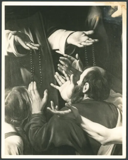 Merisi Michelangelo (Caravaggio) - sec. XVII - Madonna del Rosario