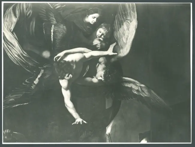 Merisi Michelangelo (Caravaggio) - sec. XVII - Madonna della Misericordia