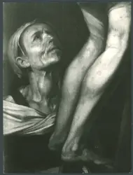 Merisi Michelangelo (Caravaggio) - copia da - sec. XVII - Crocifissione di sant'Andrea