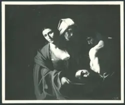 Merisi Michelangelo (Caravaggio) - sec. XVII - Salomè con la testa di san Giovanni Battista