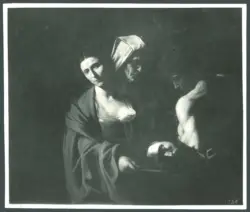 Merisi Michelangelo (Caravaggio) - sec. XVII - Salomè con la testa di san Giovanni Battista