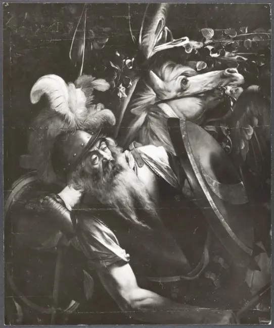 Merisi Michelangelo (Caravaggio) - sec. XVI - Conversione di san Paolo