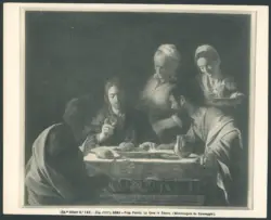 Roma - Prop. Patrizi. La Cena in Emmaus (Michelangelo da Caravaggio).