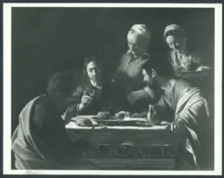 Merisi Michelangelo (Caravaggio) - sec. XVII - Cena in Emmaus