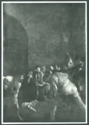 Merisi Michelangelo (Caravaggio) - sec. XVII - Sepoltura di santa Lucia