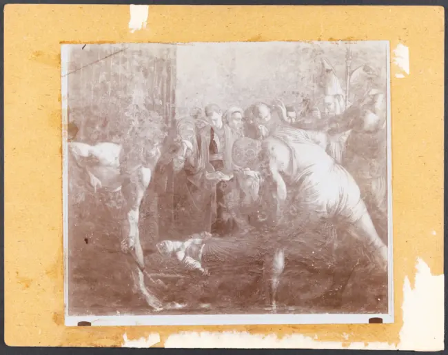 Merisi Michelangelo (Caravaggio) - sec. XVII - Sepoltura di santa Lucia