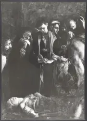 Merisi Michelangelo (Caravaggio) - sec. XVII - Sepoltura di santa Lucia