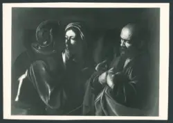 Merisi Michelangelo (Caravaggio) - sec. XVII - Negazione di san Pietro