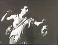 Merisi Michelangelo (Caravaggio) - sec. XVII - David con la testa di Golia