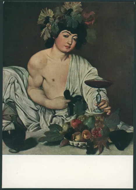 Michelangelo da Caravaggio. Bacco. Firenze. Uffizi