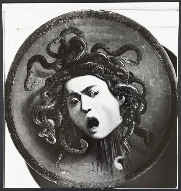Merisi Michelangelo (Caravaggio) - sec. XVI - Testa di Medusa